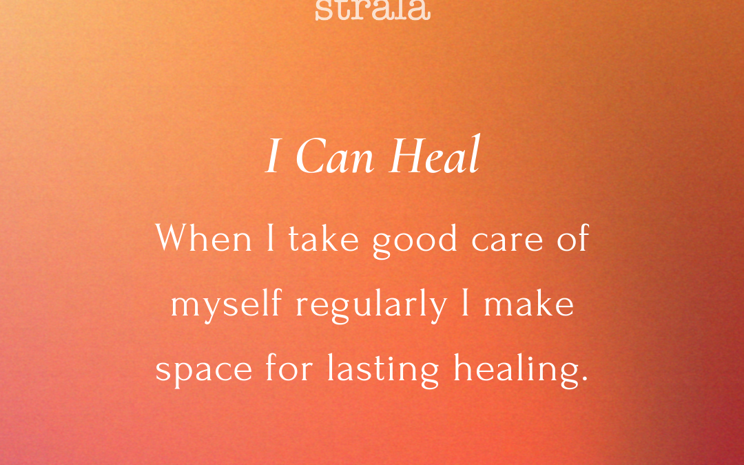 October Strala Home Calendar: I Can Heal